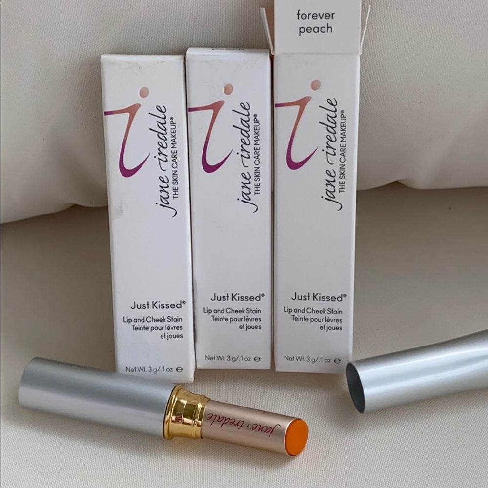 Jane Iredale Just Kissed Lip Stain in ForeverPeach